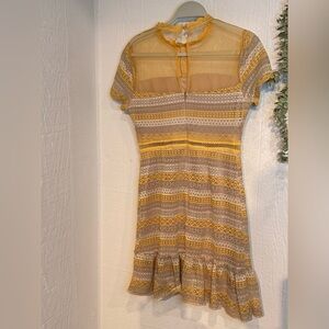 Lace Shift with Cap Sleeves